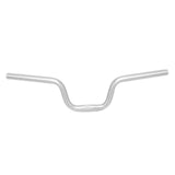 Maxbell Folding Bike Handlebar Aluminum Alloy 25.4mm Clamp Cycling Accessories Silver H120mm