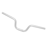 Maxbell Folding Bike Handlebar Aluminum Alloy 25.4mm Clamp Cycling Accessories Silver H120mm
