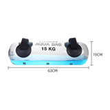 Maxbell Water Weight Bag Sandbag Training Balance Workout Indoor Outdoor Gym Home 15kg 63x19cm