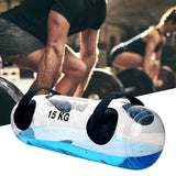 Maxbell Water Weight Bag Sandbag Training Balance Workout Indoor Outdoor Gym Home 15kg 63x19cm