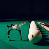 Maxbell Billiards Cue Stick Bridge with Removable Bridge Head Low Cross Head