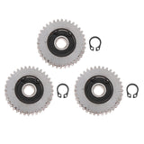Maxbell 3Pcs 36 Teeths Planetary Gears Accessories for Bafang Motor Steel Grey