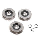 Maxbell 3Pcs 36 Teeths Planetary Gears Accessories for Bafang Motor Steel Grey