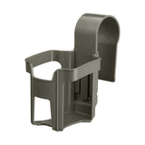 Maxbell Cup Holder Hand Sanitizer Hanging Rack for Pool Side Restaurant Khaki 5cm