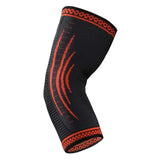 Maxbell Elbow Brace Arm Support Wrap Workout Compression Sleeve Orange L XL 24 30cm