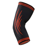 Maxbell Elbow Brace Arm Support Wrap Workout Compression Sleeve Orange L XL 24 30cm