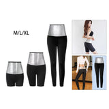 Maxbell Sauna Sweat Pants Body Shaper Thighs Fat Burner Waist Trimmer Sportswear M Panties