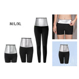 Maxbell Sauna Sweat Pants Body Shaper Thighs Fat Burner Waist Trimmer Sportswear M Panties