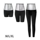 Maxbell Sauna Sweat Pants Body Shaper Thighs Fat Burner Waist Trimmer Sportswear M Panties