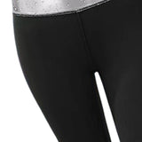 Maxbell Sauna Sweat Pants Body Shaper Thighs Fat Burner Waist Trimmer Sportswear M Shorts
