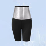 Maxbell Sauna Sweat Pants Body Shaper Thighs Fat Burner Waist Trimmer Sportswear M Shorts