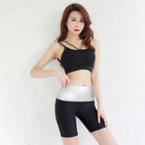 Maxbell Sauna Sweat Pants Body Shaper Thighs Fat Burner Waist Trimmer Sportswear M Shorts