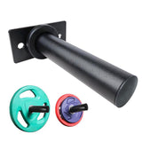 Maxbell Weight Plate Holder Home Gym Fitness Workout Barbell Plates Storage Rack