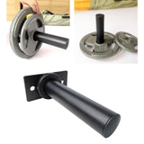 Maxbell Weight Plate Holder Home Gym Fitness Workout Barbell Plates Storage Rack