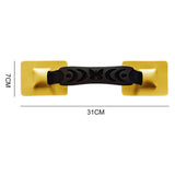 Maxbell PVC Nylon Strap Armrest Grab Handle for Inflatable Kayak Canoe Yellow