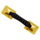 Maxbell PVC Nylon Strap Armrest Grab Handle for Inflatable Kayak Canoe Yellow