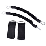 Maxbell Resistance Bands Set Bands for Legs for Speed Training Fitness Yoga black