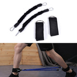 Maxbell Resistance Bands Set Bands for Legs for Speed Training Fitness Yoga black