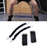Maxbell Resistance Bands Set Bands for Legs for Speed Training Fitness Yoga black