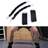 Maxbell Resistance Bands Set Bands for Legs for Speed Training Fitness Yoga black