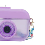 Maxbell Kawaii Water Bottle Kids Camera Kettle Cups Tea No Leak with Straw Travel