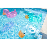 Maxbell Swimming Ring Floats Flexible for Children Kid Boy Girl clear