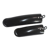 Maxbell 2Pcs Folding Bike Mudguard Mud Guard Front Rear Fenders Cycling Parts Black 14inch