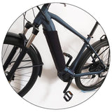 Maxbell Electric Bicycle Lithium Battery Protection Cover for Cycling Black summer
