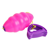 Maxbell Sliding Shuttle Ball Toys for Parent Child Family Sports Dark Pink