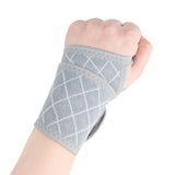 Maxbell Wrist Compression Strap Sport Supporting Wrist Brace Comfortable Grey