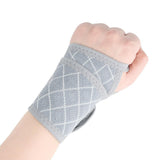 Maxbell Wrist Compression Strap Sport Supporting Wrist Brace Comfortable Grey