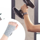 Maxbell Wrist Compression Strap Sport Supporting Wrist Brace Comfortable Grey