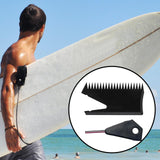 Maxbell Surfboard Wax Comb with Fin Key Fittings Cleaning for Skimboard Water Sports