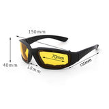 Maxbell Motorcycle Riding Goggles Cycling Glasses Hiking Windproof Golf Yellow