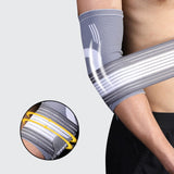 Maxbell Compression Sleeve Wrap Gym Men Baseball Sport Elbow Brace Small