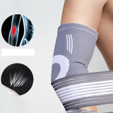 Maxbell Compression Sleeve Wrap Gym Men Baseball Sport Elbow Brace Small