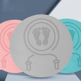 Maxbell Fitness Exercise Mat Indoor Outdoor Round Mat Non Slip Workout Padded Mat indigo