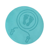 Maxbell Fitness Exercise Mat Indoor Outdoor Round Mat Non Slip Workout Padded Mat indigo