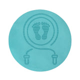 Maxbell Fitness Exercise Mat Indoor Outdoor Round Mat Non Slip Workout Padded Mat indigo