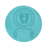 Maxbell Fitness Exercise Mat Indoor Outdoor Round Mat Non Slip Workout Padded Mat indigo