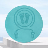 Maxbell Fitness Exercise Mat Indoor Outdoor Round Mat Non Slip Workout Padded Mat indigo