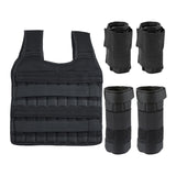 Maxbell Weight Vest Weighted Bracelet Ankle Weights Jacket Loading Vest for Training 15kg Capacity