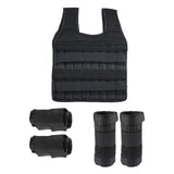 Maxbell Weight Vest Weighted Bracelet Ankle Weights Jacket Loading Vest for Training 15kg Capacity