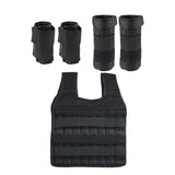 Maxbell Weight Vest Weighted Bracelet Ankle Weights Jacket Loading Vest for Training 35kg Capacity