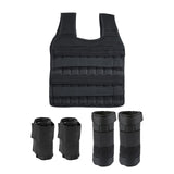 Maxbell Weight Vest Weighted Bracelet Ankle Weights Jacket Loading Vest for Training 35kg Capacity
