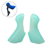 Maxbell Brake Handle Cover Handle Sleeves Brake Lever Hood for Mountain Road Bike Luminous Blue