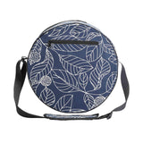 Maxbell Canvas Wheel Bag Yoga Sports Dharma Wheel Fitness with Zippers A
