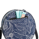 Maxbell Canvas Wheel Bag Yoga Sports Dharma Wheel Fitness with Zippers A