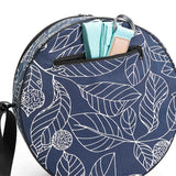 Maxbell Canvas Wheel Bag Yoga Sports Dharma Wheel Fitness with Zippers A