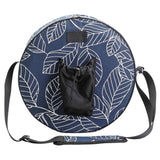 Maxbell Canvas Wheel Bag Yoga Sports Dharma Wheel Fitness with Zippers A
